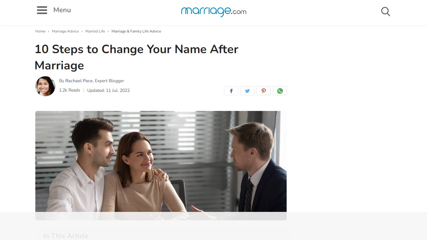 10 Steps to Change Your Name After Marriage